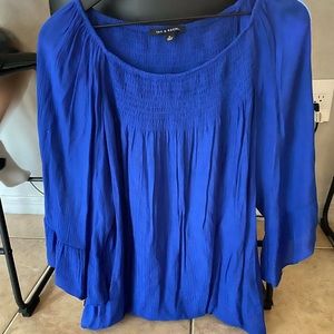 Zac & Rachel blue blouse